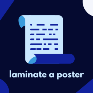 How To Laminate A Poster