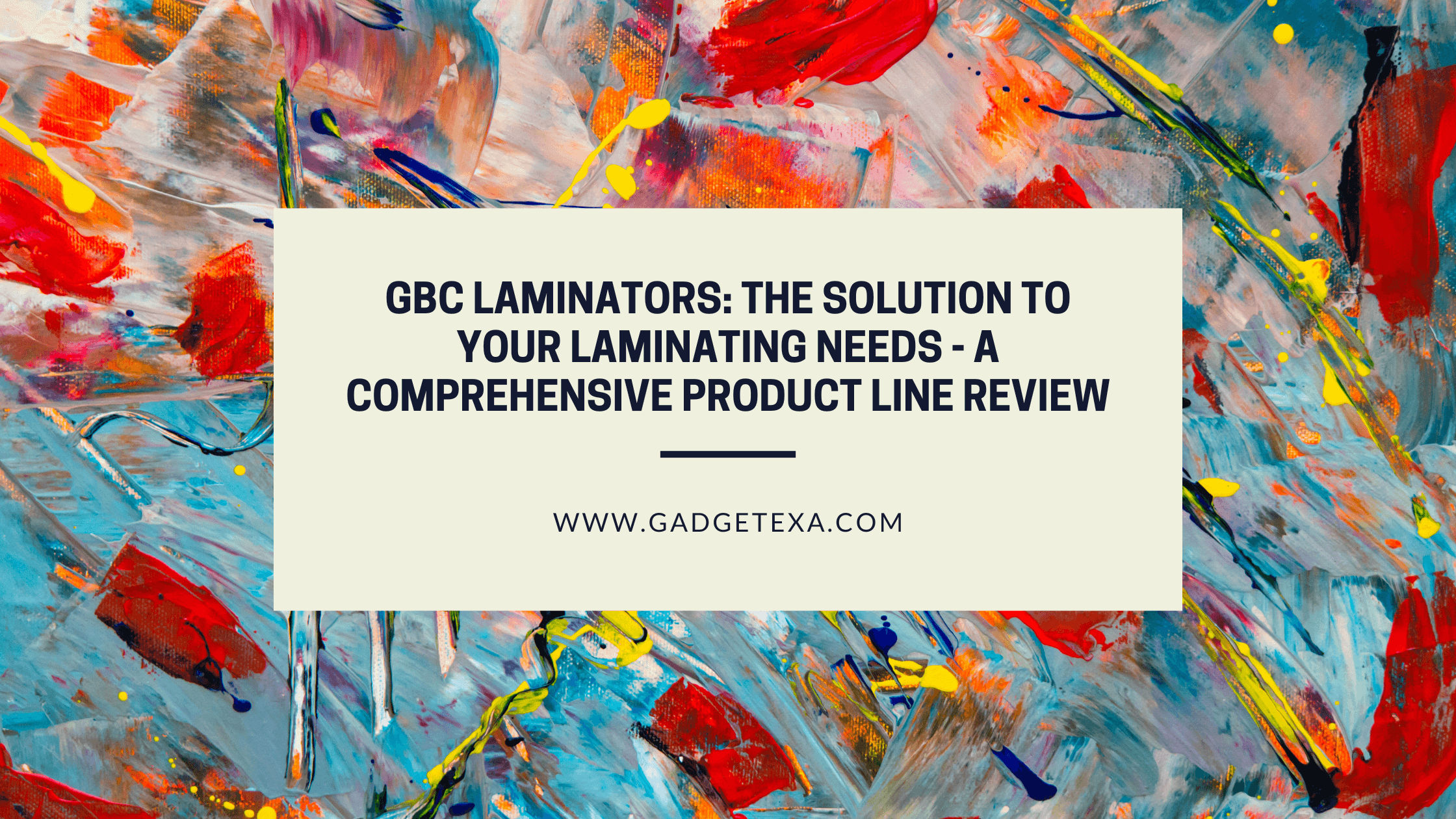 Read more about the article GBC Laminators: The Ultimate Solution to Your Laminating Needs